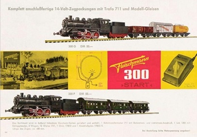 Startkit Fleischmann 1964